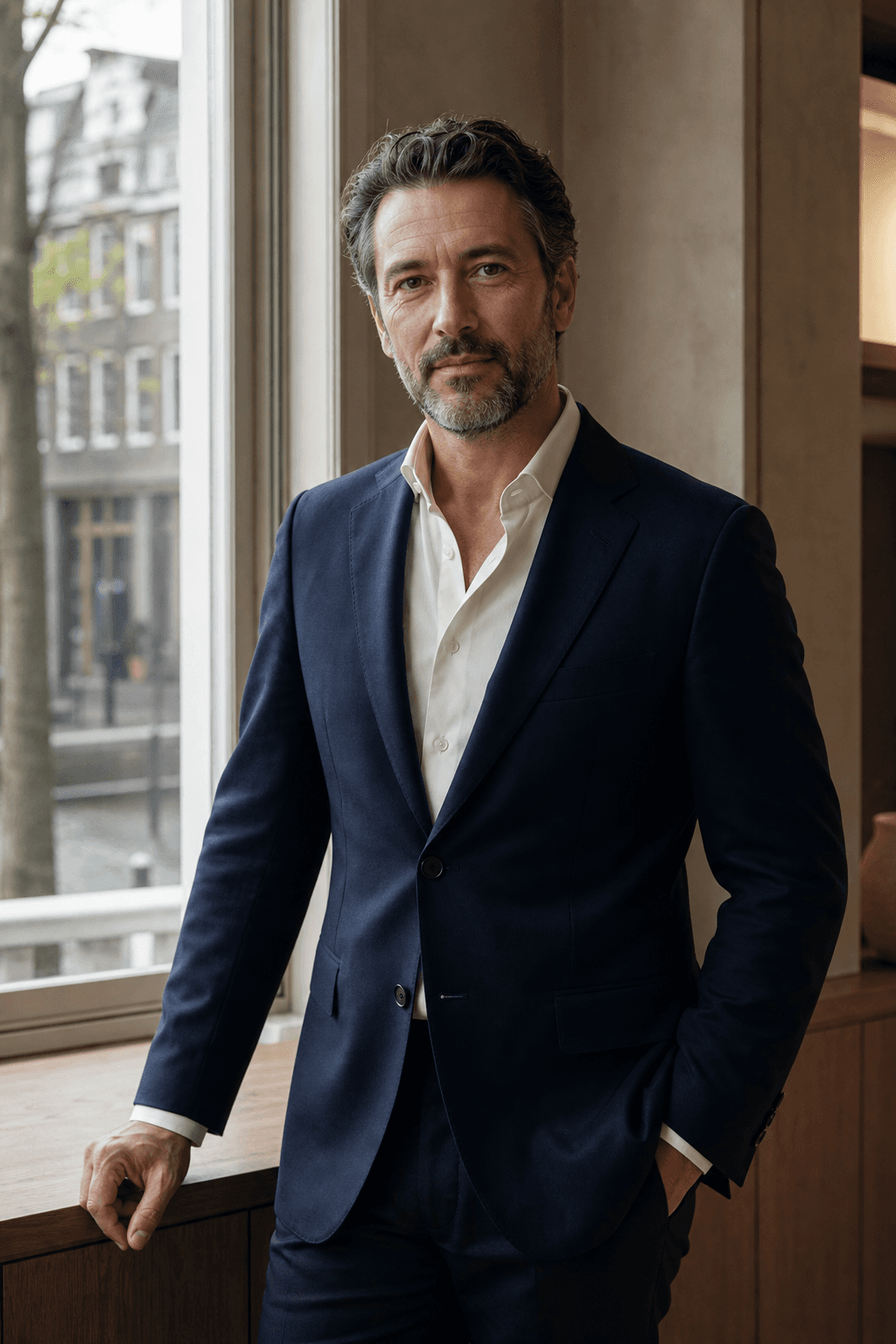 Originele tijdelijke portretvisual voor Roel; wordt vervangen door de echte profielfoto